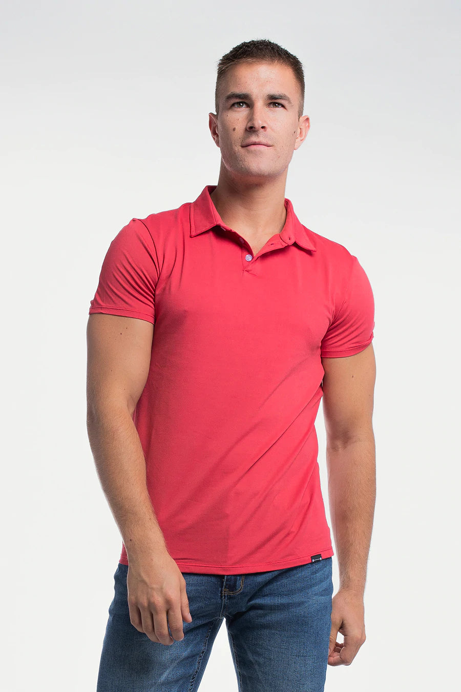 Havok Polo - Crimson - photo from front in focus #color_crimson