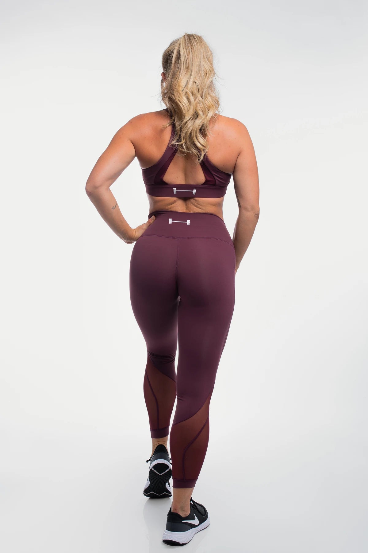 Luna Leggings - Plum - photo from back #color_plum