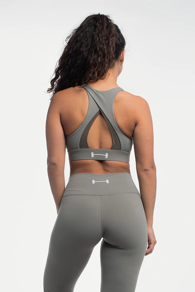 Luna Sports Bra - Rifle - photo from back #color_rifle