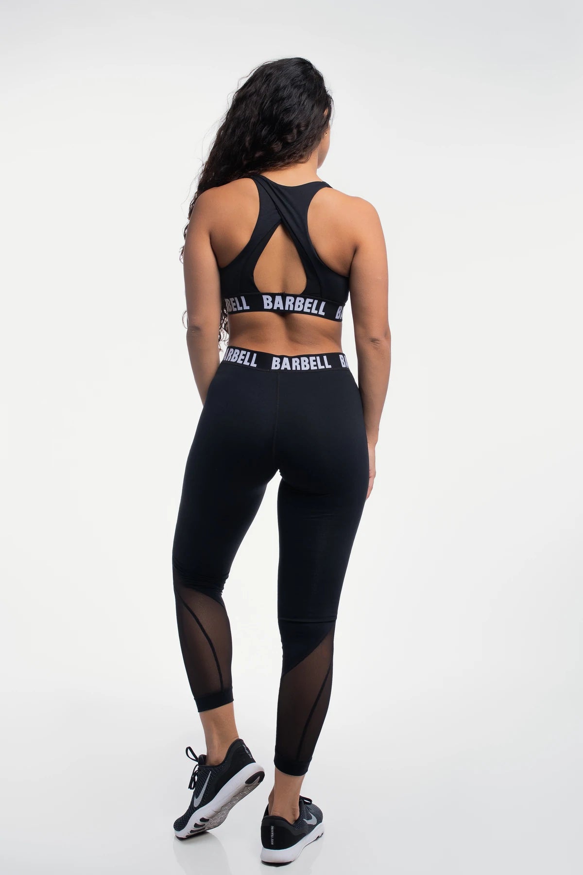 Vented Leggings - Black - photo from back #color_black